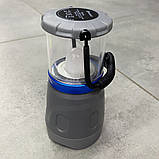 Ліхтар кемпінговий Olight Olantern Grey, 2 насадки, 7600 мАг, магнітна зарядка, IPX4, світло 360°, фото 4