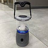 Ліхтар кемпінговий Olight Olantern Grey, 2 насадки, 7600 мАг, магнітна зарядка, IPX4, світло 360°, фото 6