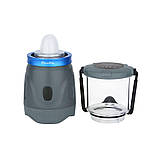 Ліхтар кемпінговий Olight Olantern Grey, 2 насадки, 7600 мАг, магнітна зарядка, IPX4, світло 360°, фото 7