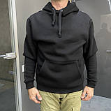 100% з продажу на ЗСУ! Нетолерантне Худі з принтом "K... THE RUSSIAN", бавовна (коттон), колір Чорний, розмір L, унісекс, фото 4