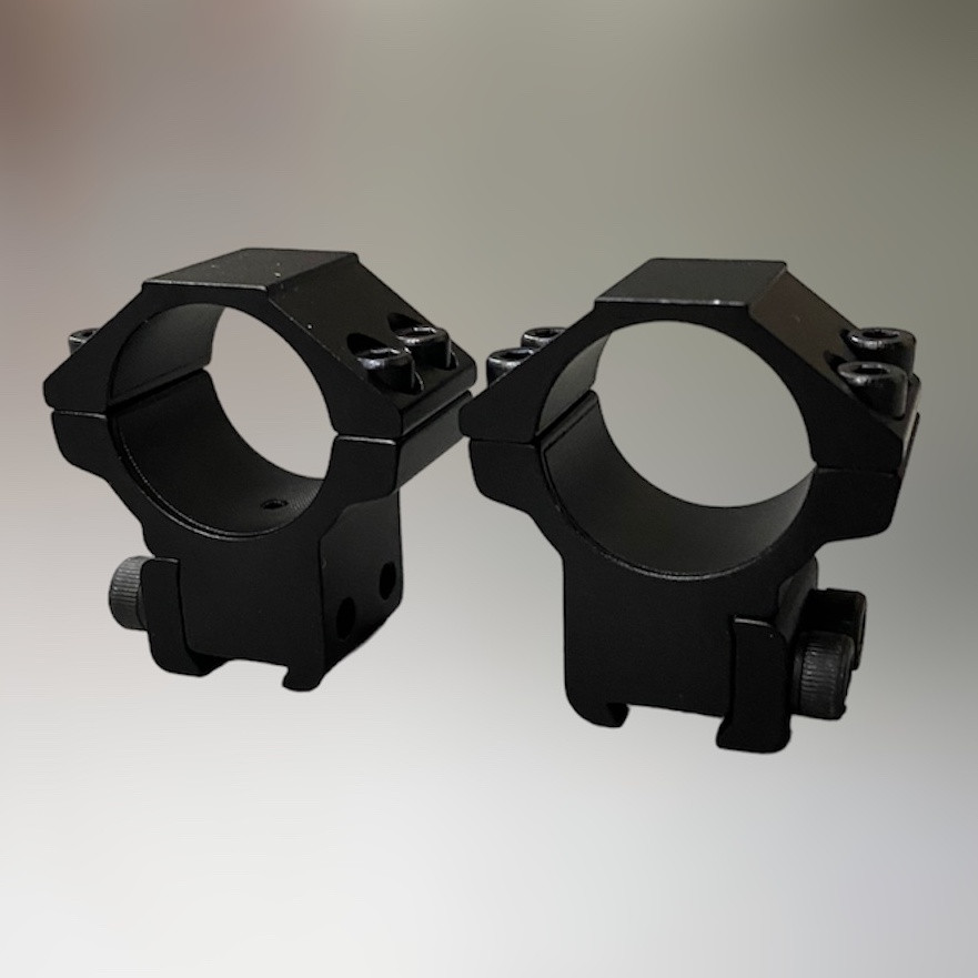 Кільця Leapers UTG Accushot, d – 25.4 мм, Medium (BH 14 мм), «Ластівчин хвіст», середній профіль (RGPM-25M4), фото 1