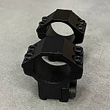 Кільця Leapers UTG Accushot, d – 25.4 мм, Medium (BH 14 мм), «Ластівчин хвіст», середній профіль (RGPM-25M4), фото 3