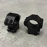 Кільця Leapers UTG Accushot, d – 25.4 мм, Medium (BH 14 мм), «Ластівчин хвіст», середній профіль (RGPM-25M4), фото 5