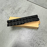 Планка Picatinny для АК, на цілик, 8 слотів, довжина 100 мм, планка Пікатінні на АК, фото 5