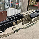 Планка Picatinny для АК, на цілик, 8 слотів, довжина 100 мм, планка Пікатінні на АК, фото 10