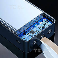 Повербанк Wekome WK WP-269 на 60000 mAh зі швидким заряджанням powerbank для смартфона планшета кільцевої лампи, фото 5