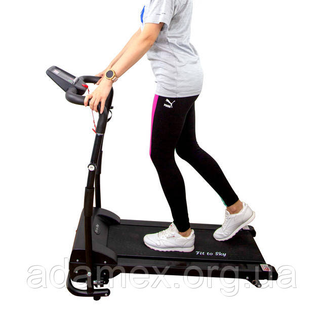 Бігова електрична доріжка FitToSky ES-A134 з кутом нахилу, фото 1