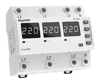 Перемикач фаз DigiTOP PS-63A M6W (4820118381695)