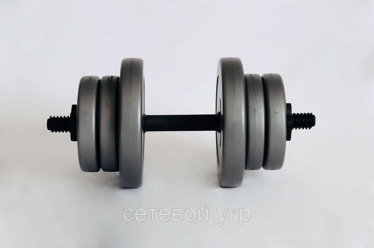 Гантель 10кг GREY