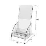 Візитниця EKOSTAR 2х ярусна + підставка під євробуклет, фото 3