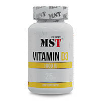 Вітамін Д3 MST. Vitamin D3 1000 IU (25 mcg) (120 softgels)
