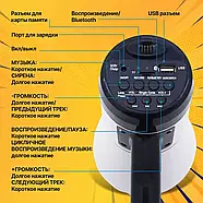 Гучномовець-рупор на акумуляторі Loudspeaker HA-160 Bluetooth USB Чутність до 500 м, фото 6
