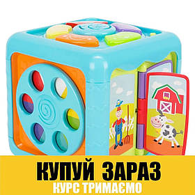 Музичний куб Winfun (музика, звук, функції, 5 кнопок) 0715-NL Акція до 29.12