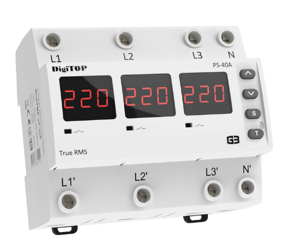 Перемикач фаз DigiTOP PS-40A M6R (4820118381664), фото 1