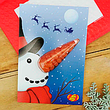 Листівка з цукерками Jelly Belly Carte de voeux Xmas 28 г, фото 4