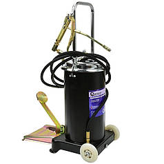 Пневматичний шприц для змащування ножний + шланг 4 м 15 л Geko G01138