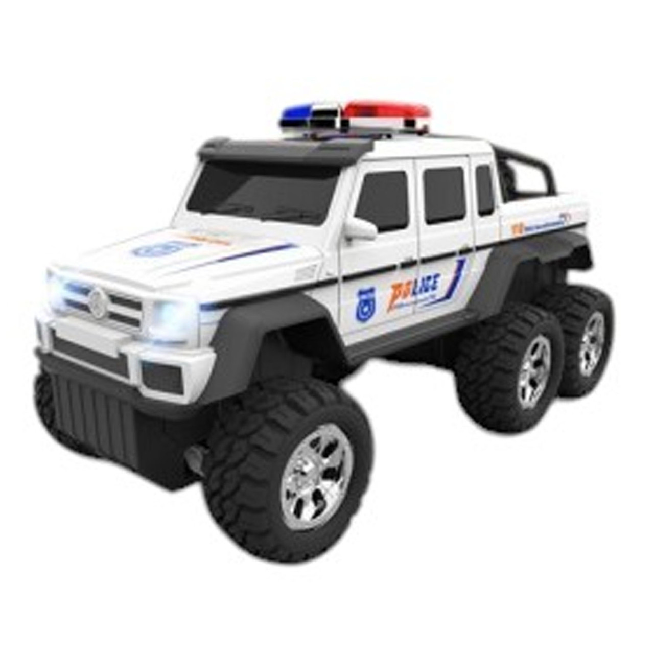 Поліцейська машинка на радіокеруванні (2.4GHz, 6 коліс, на акумуляторі) G276052-36784, фото 1