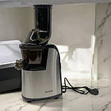 Соковитискач Rainberg 3800Вт для фруктів овочів Соковитискач відцентровий 2 швидкості ємність для соку 1л, фото 3