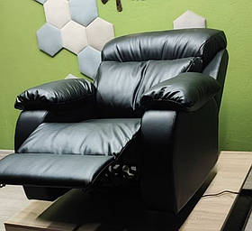 М'яке електро крісло для педикюру COMFORT LUX педикюрний реклайнер з електроприводом