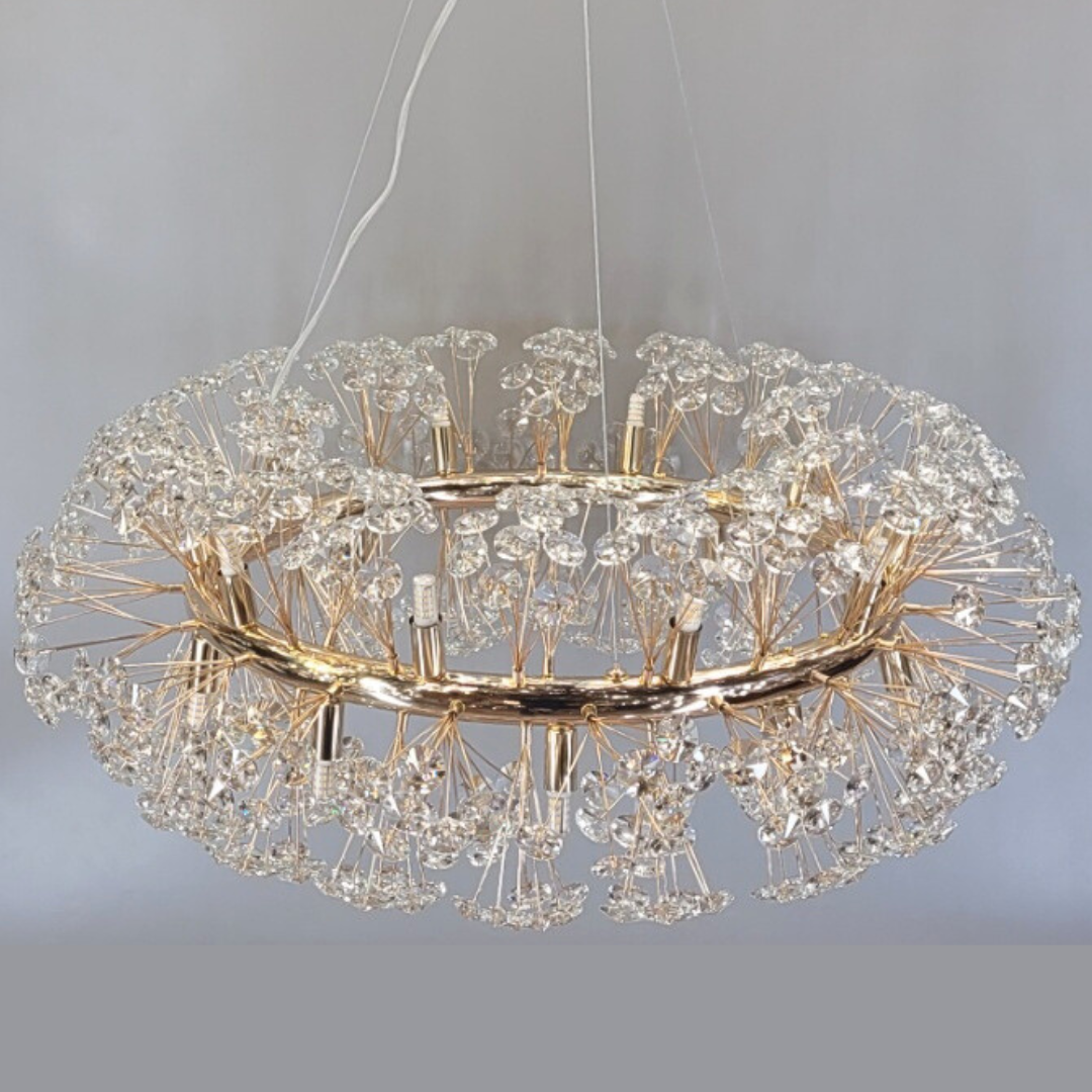 Дизайнерська люстра, діаметр 80см Artlight цоколь  ламп 20 шт колір  21622/800GD