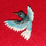 Брошка - птах колібрі от студии LadyStyle.Biz, фото 3