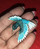 Брошка - птах колібрі от студии LadyStyle.Biz, фото 2