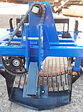 Вібраційна картоплекопалка з карданним валом під ВВП до мотоблока однорядна КП-01В (1 ланцюг), фото 6