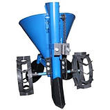 Саджалка картоплі для мотоблока однорядна КС3 (АПК-Ц) з об'ємом бункера 20л та кроком посадки 20-25см, фото 2