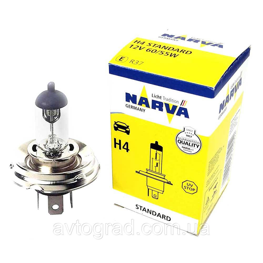 Лампа H4 NARVA 55\60W 12V, фото 1