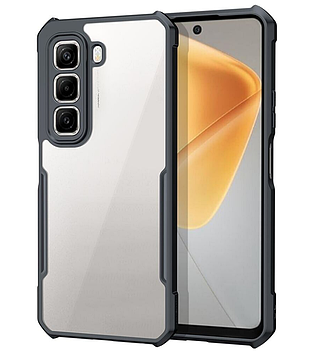 Чохол на Infinix Hot 50 (X6882) XUNDD захисний протиударний TPU+PC (полікарбонат) силіконовий прозорий