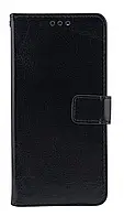 Чохол книжка Leather Flip для Realme Narzo 50A (RMX3430) на магніті з підставкою чорний