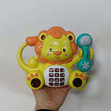 Музична іграшка "Телефон: Левеня", світло, звук, фото 2