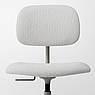 Офісний стілець IKEA BLECKBERGET Біло-сірий 805.732.69, фото 7