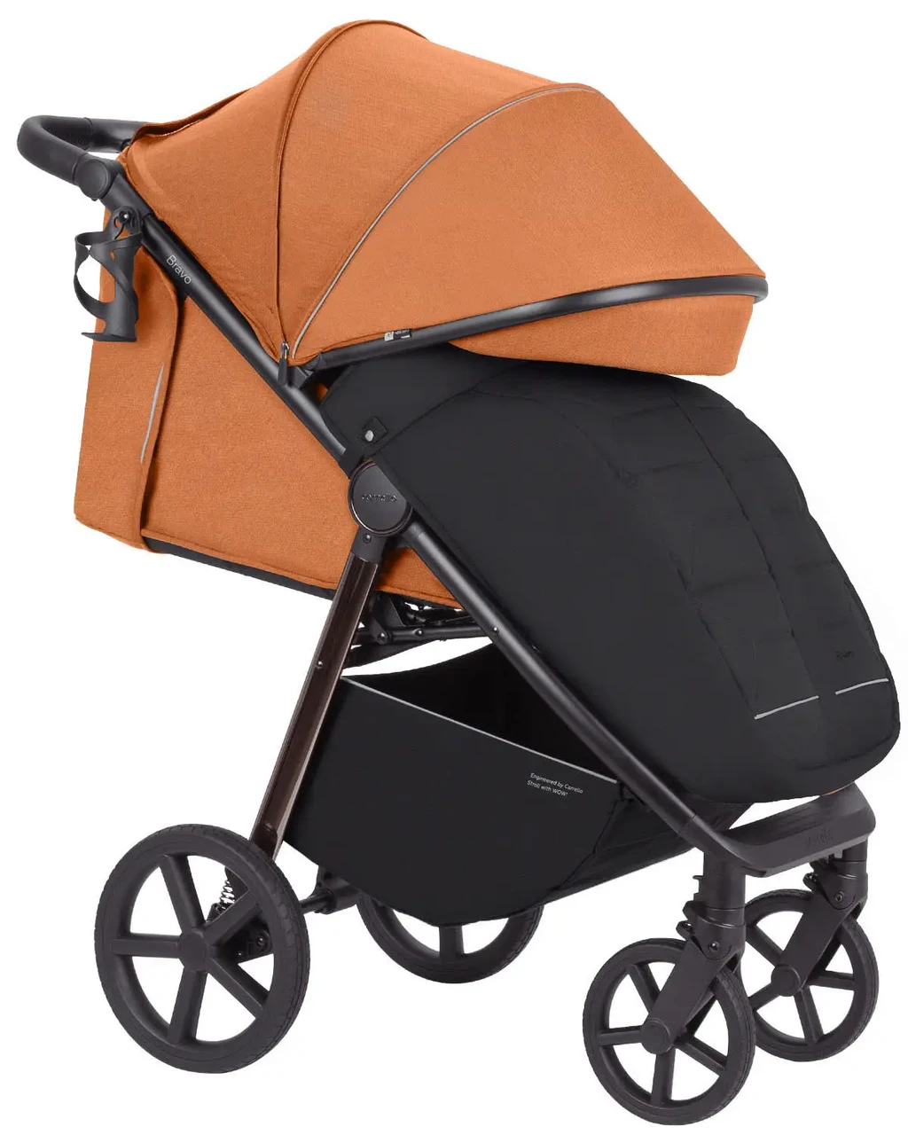 Прогулянкова коляска Carrello Bravo Plus 2024 CRL-5515 Tango Orange
