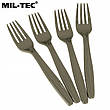 Набір туристичного посуду Mil-Tec 14687000 26 шт. - Olive, фото 8