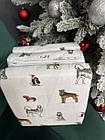 Постільна білизна з фланелі Cotton Collection полуторний розмір Party Dogs, фото 6