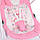 Гойдалка-шезлонг електро ME 1028 SENSA Circles Pink, фото 4