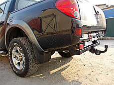 Фаркоп Mitsubishi L200 2006-2015 (Мітсубісі Л200) без підрізу бампера, фото 3