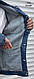 Чоловічі демісезонна джинсова синя куртка джинсовка стрейч 42, 48(С, ХЛ)рр - фото 4 - id-p2457268935