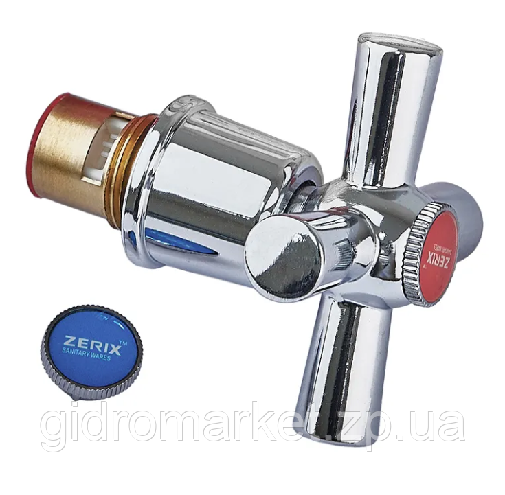 Zerix HANDLE ONE-A722 Ручка з кранбуксою (поштучно) (кераміка) (ZX3267)