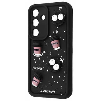 Чохол Pretty Things Case для Samsung Galaxy S25 Plus Black/Coffee