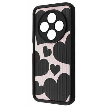 Чохол WAVE Artfull Case для Xiaomi Redmi 14C 4G/Poco C75 4G/Redmi A4 Black Hearts