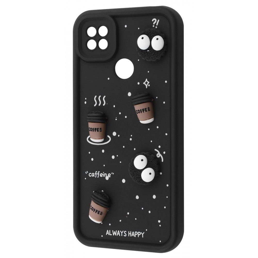Чохол Pretty Things Case для Xiaomi Redmi 9C/10A Black/Coffee