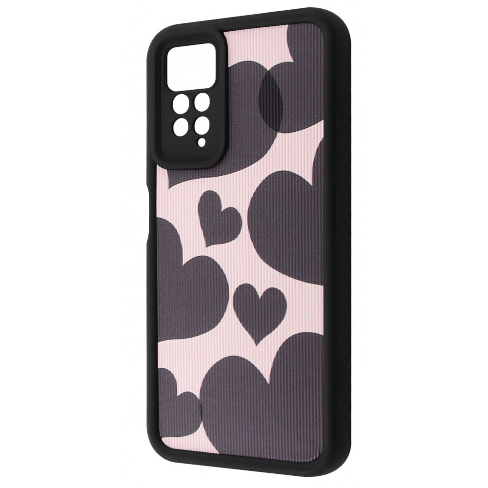 Чохол WAVE Artfull Case для Xiaomi Redmi Note 11 Pro/Redmi Note 12 Pro 4G Black Hearts