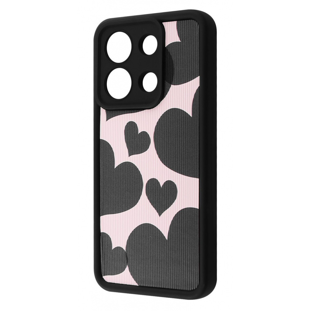 Чохол WAVE Artfull Case для Xiaomi Redmi Note 13 4G Black Hearts