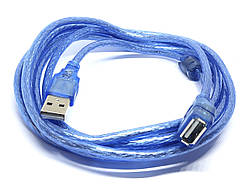 Кабель USB гніздо штекер 1.5 м