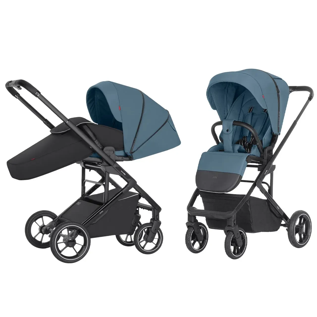 Прогулянкова коляска Carrello Alfa BF CRL-5508 Indigo Blue реверсний блок від 6міс до 22кг