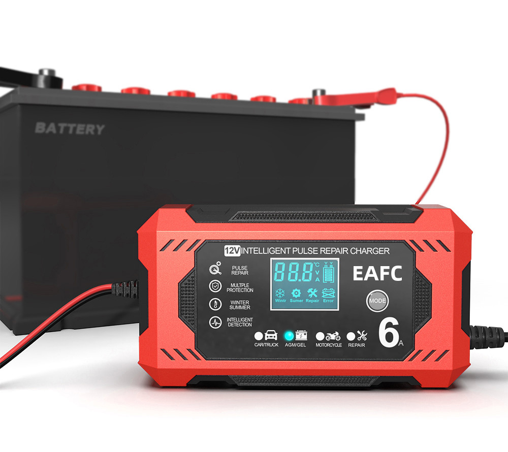Зарядний пристрій DC для заряджання акумулятора автомобіля 12V/10A