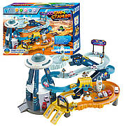 Інтерактивний автотрек ,Космічна станція ,гараж зі світлом і звуком