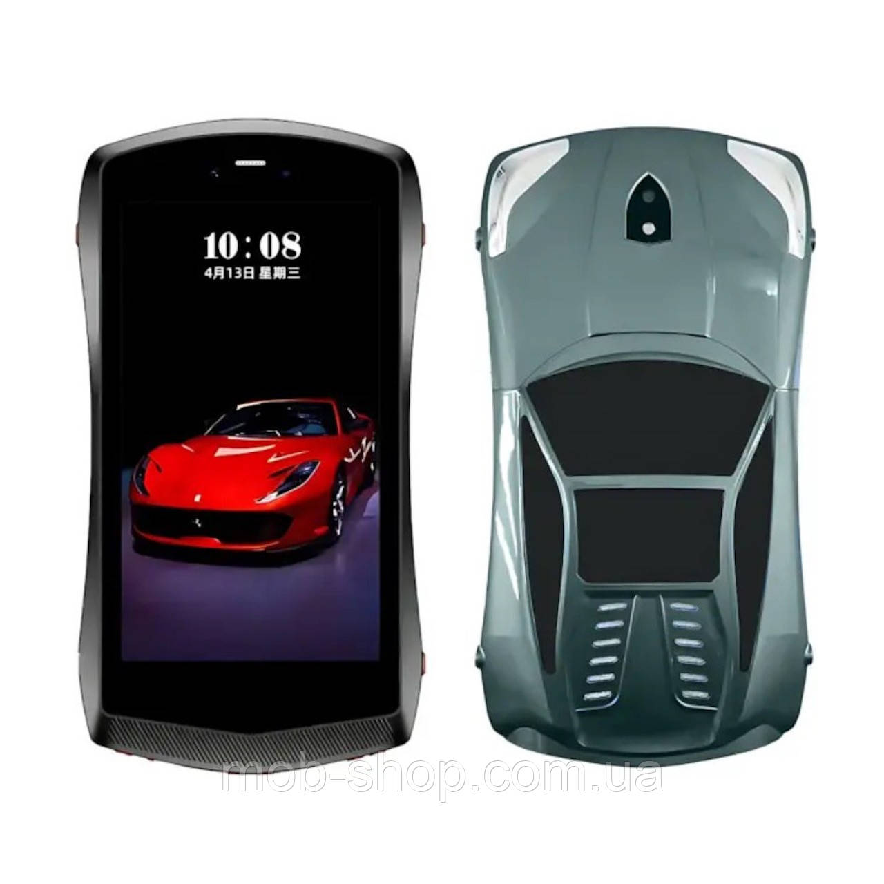 7" Планшет у вигляді машинки 4G Kidiby K1 6/128 ГБ на Android 14. Ідеальний планшет дитині Зелений